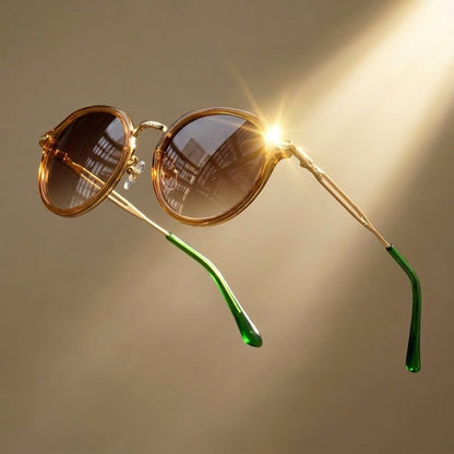 Esme | Round Retro Sunglasses