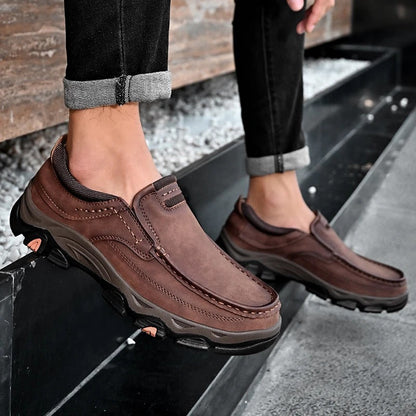 Octavia | Chic Faux Leather Loafers
