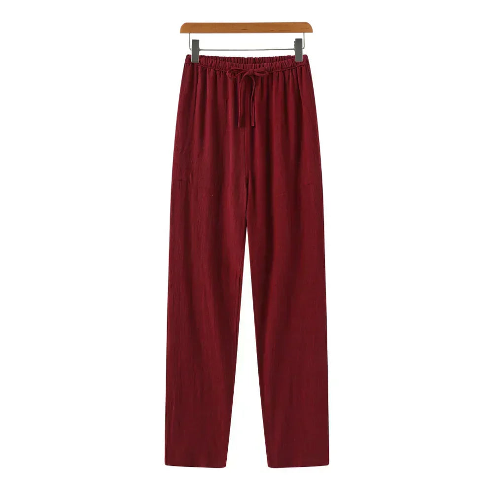 Julian | Luxe Linen Trousers