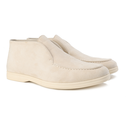 Xavier | Luxe High Suede Loafers