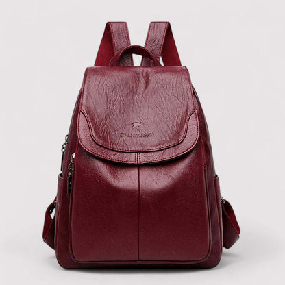 Talia | Luxe Faux Leather Backpack