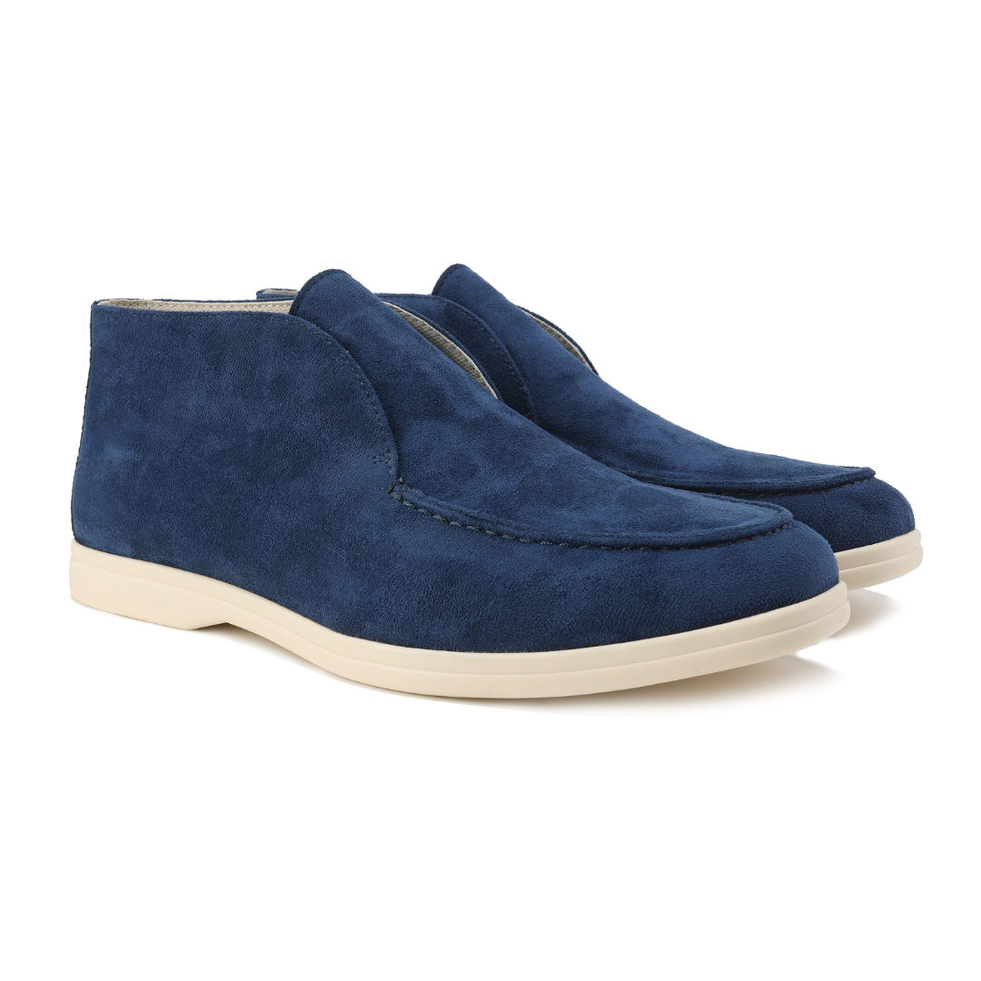 Xavier | Luxe High Suede Loafers