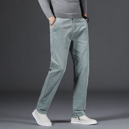 Rowan | Medium Waist Corduroy Trousers