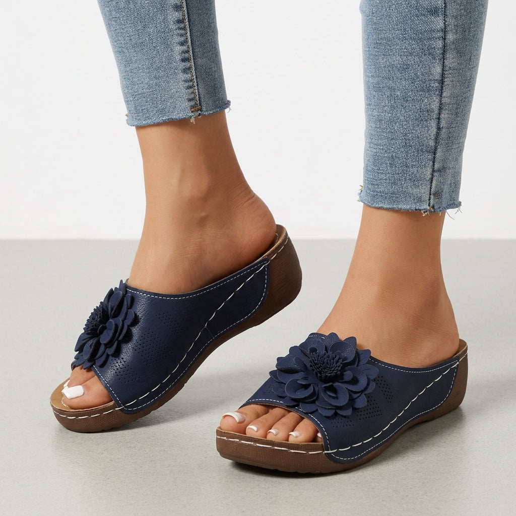 Rosamund | Chic Orthopedic Wedge Sandals