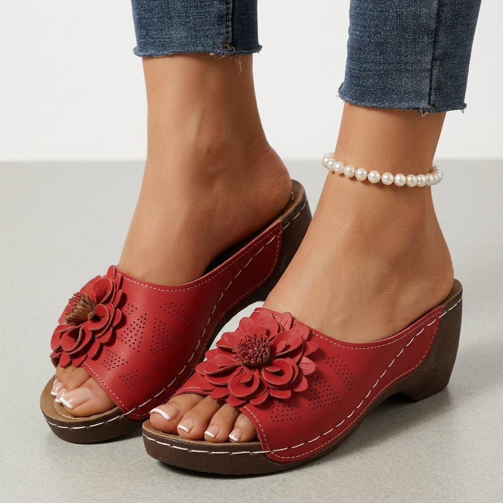 Rosamund | Chic Orthopedic Wedge Sandals