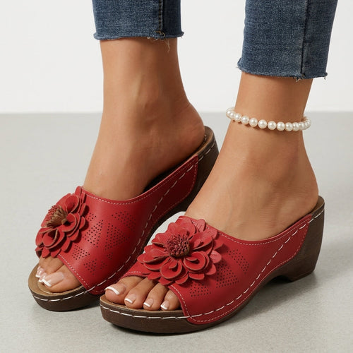 Rosamund | Chic Orthopedic Wedge Sandals