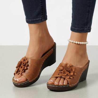 Rosamund | Chic Orthopedic Wedge Sandals