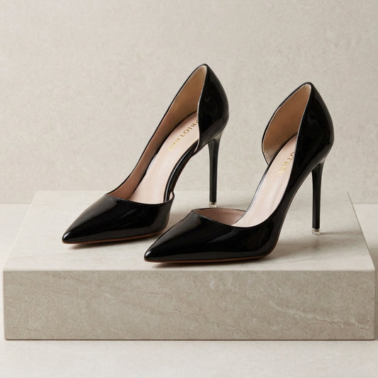 Ophelia | Elegant Patent Leather Heels