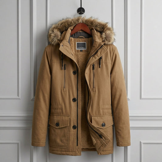 Lorelei | Luxe Winter Parka with Fur Collar