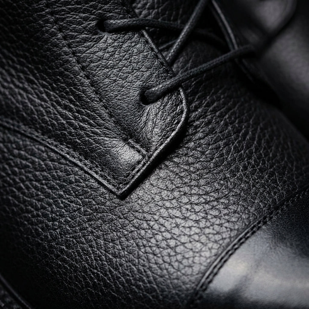 Fiona | Luxe Lace-Up Leather Ankle Boots