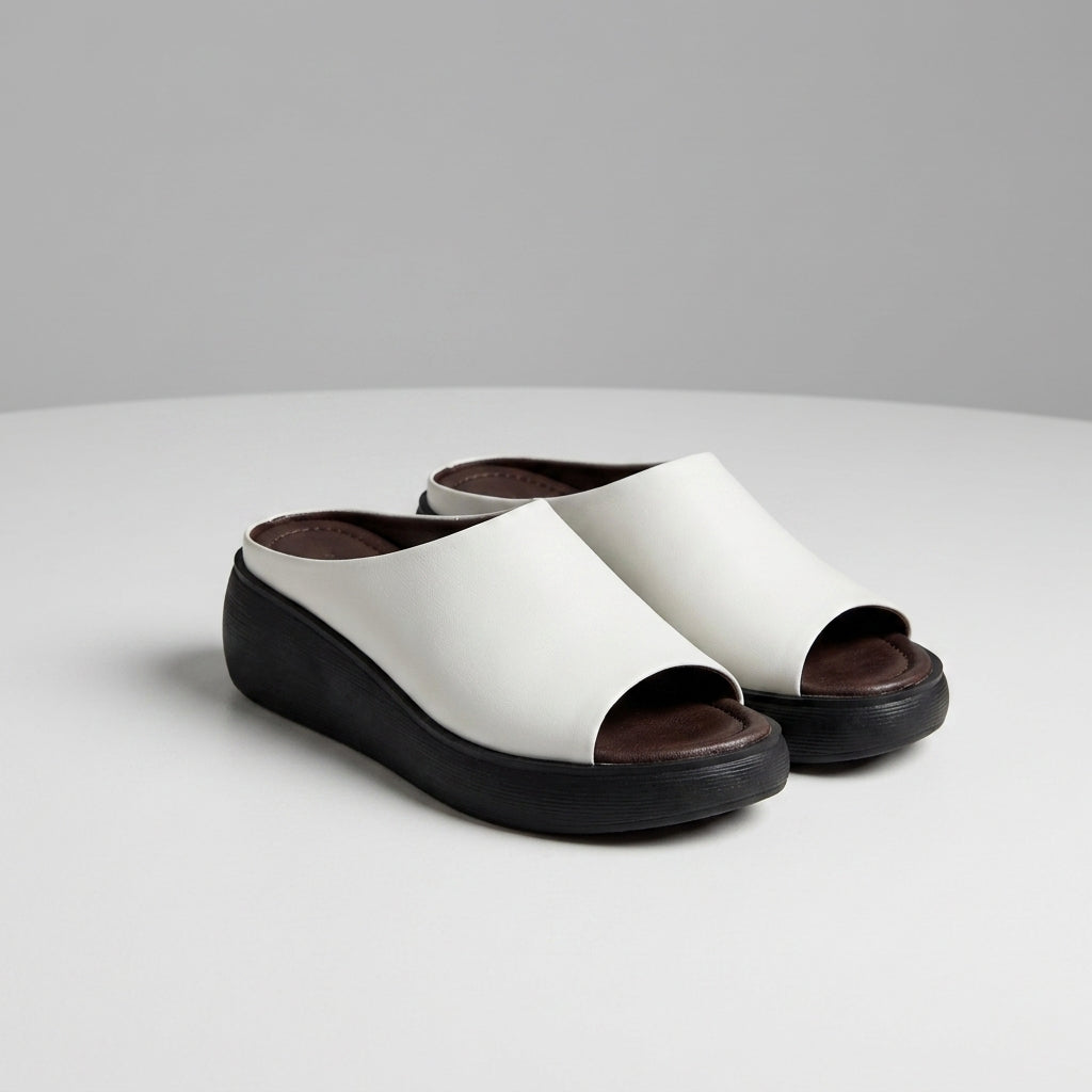 Valentina | Luxe Platform Peep Toe