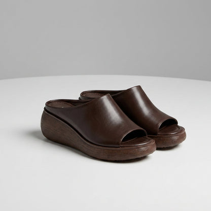 Valentina | Luxe Platform Peep Toe
