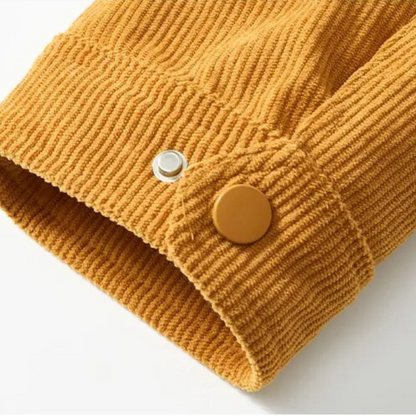 Jacqueline | Luxe Corduroy Sherpa Jacket