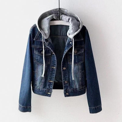 Esme | Elevated Denim Hooded Jacket