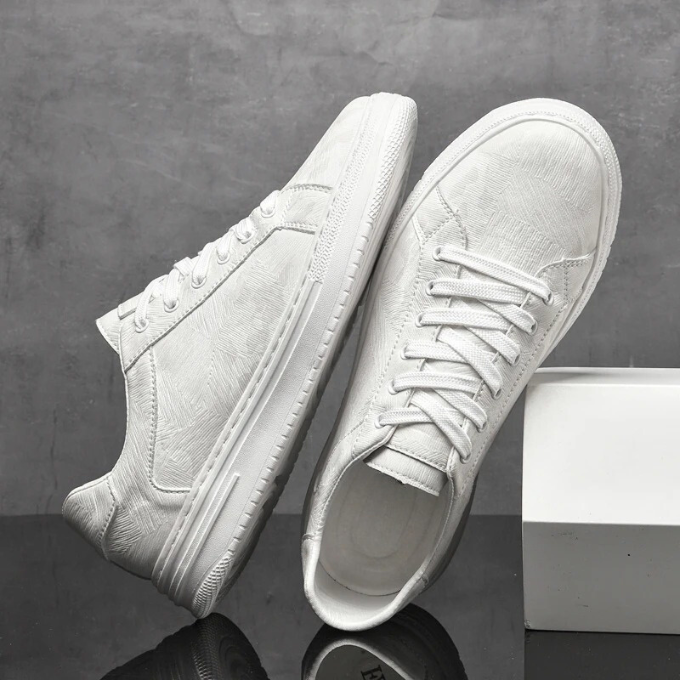 Esme | Chic Faux Leather Sneakers