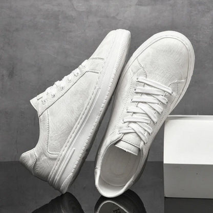 Esme | Chic Faux Leather Sneakers