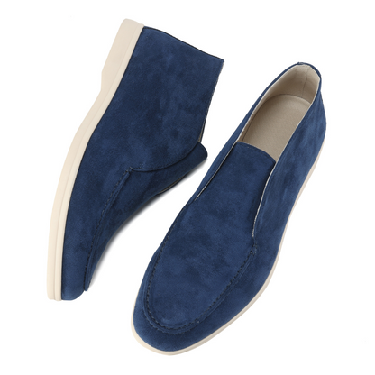 Xavier | Luxe High Suede Loafers