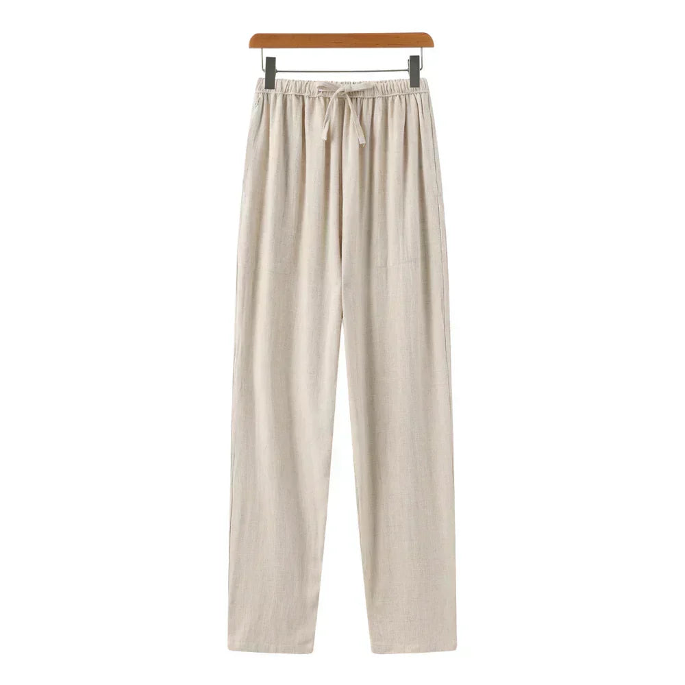 Julian | Luxe Linen Trousers