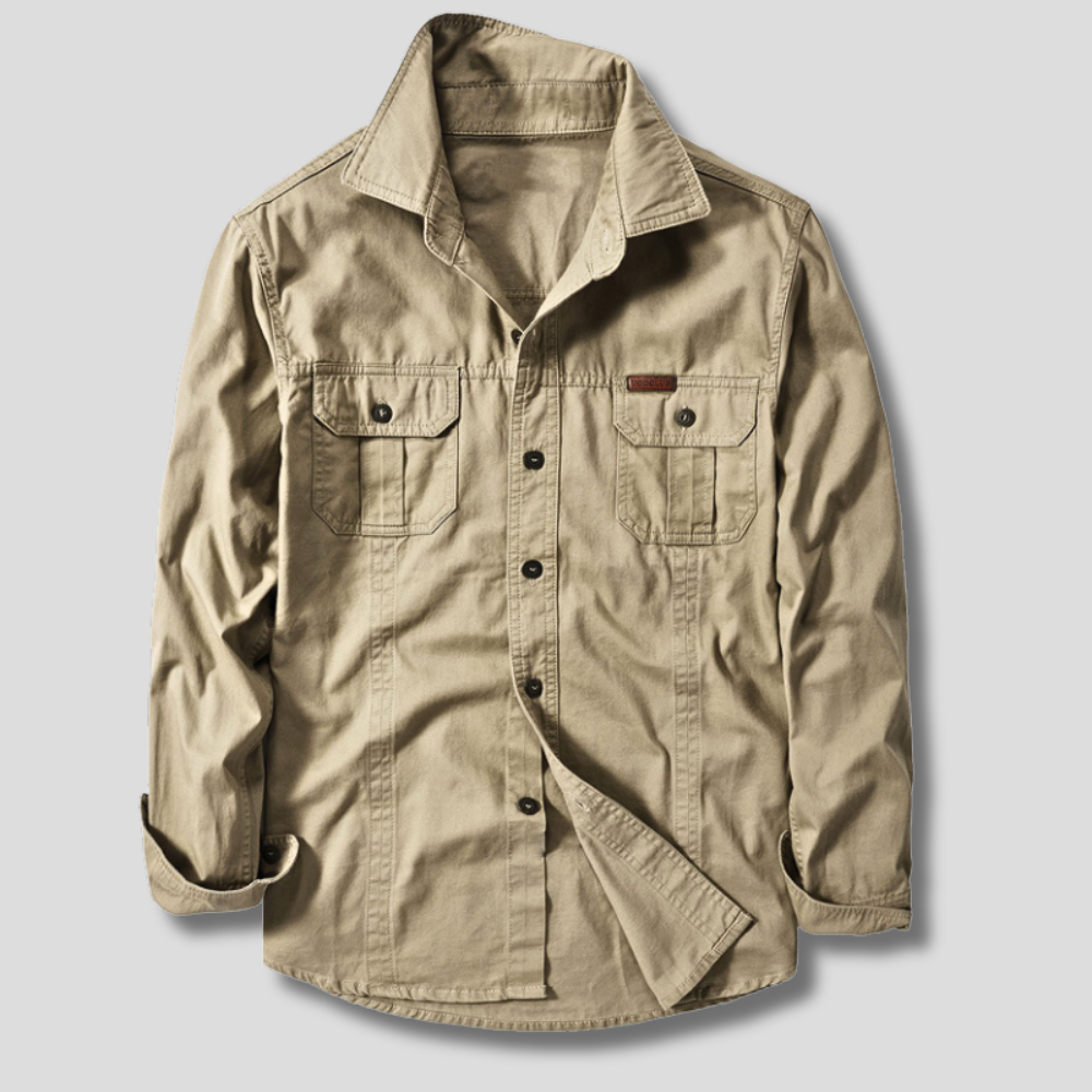 Sebastian | Chic Modern Cargo Shirt