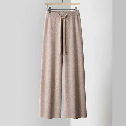 Freya | Luxe Cashmere Wide-Leg Pants