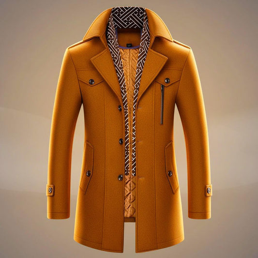 Julian | Timeless Virgin Wool Overcoat