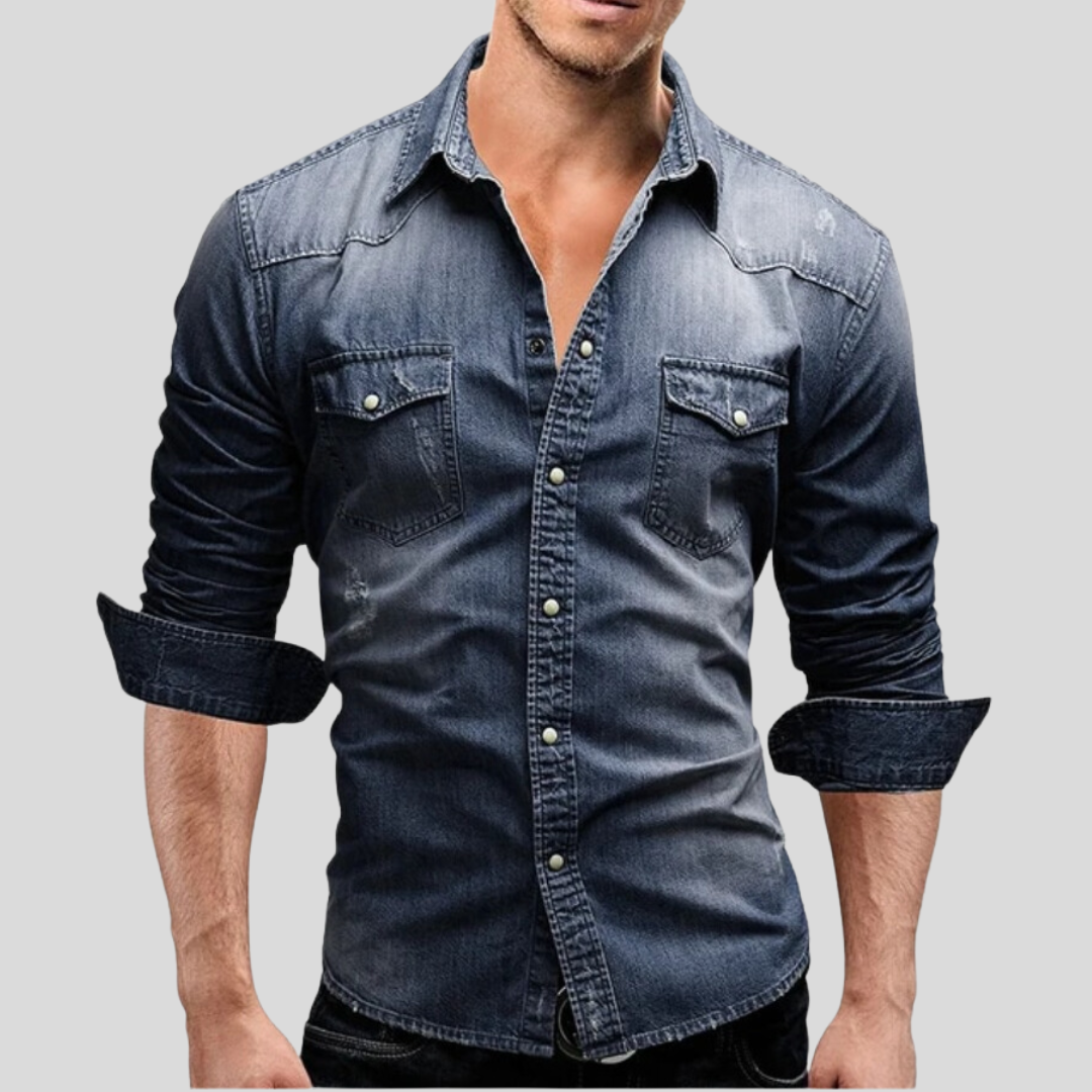 Callum | Contemporary Denim Shirt