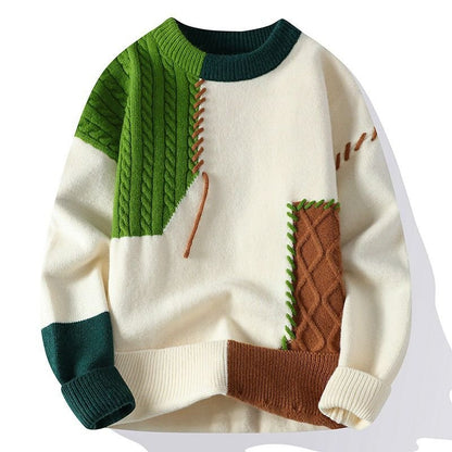 Esme | Luxe Patch Knit Sweater
