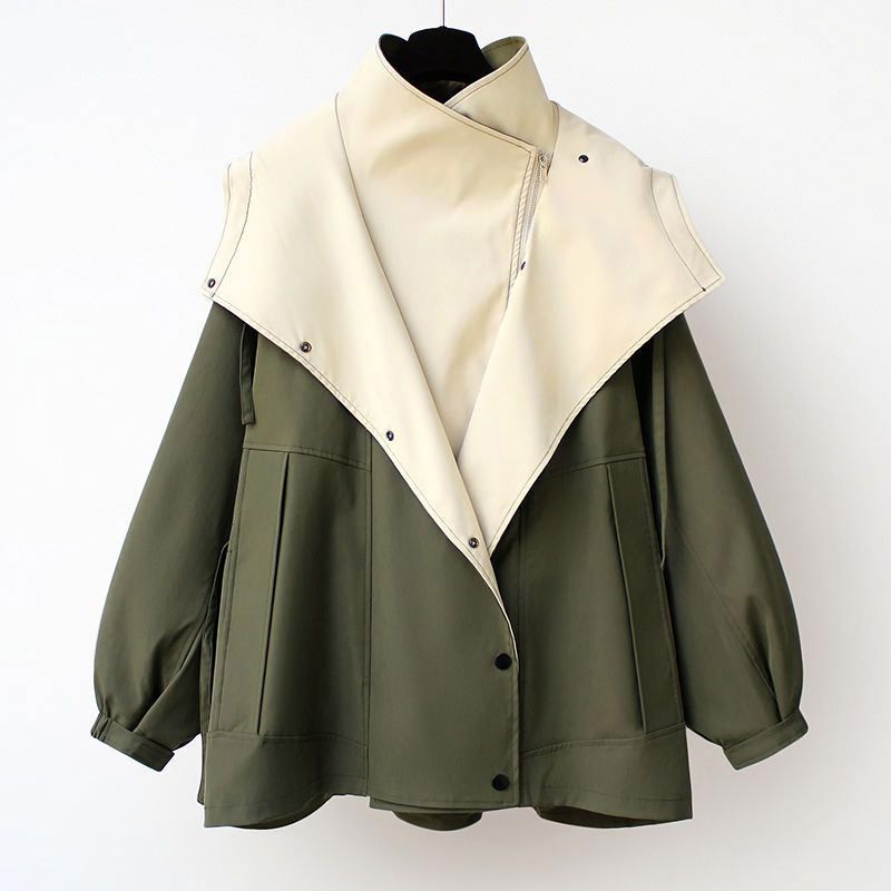 Freya | Asymmetrical Two-Tone Jacket