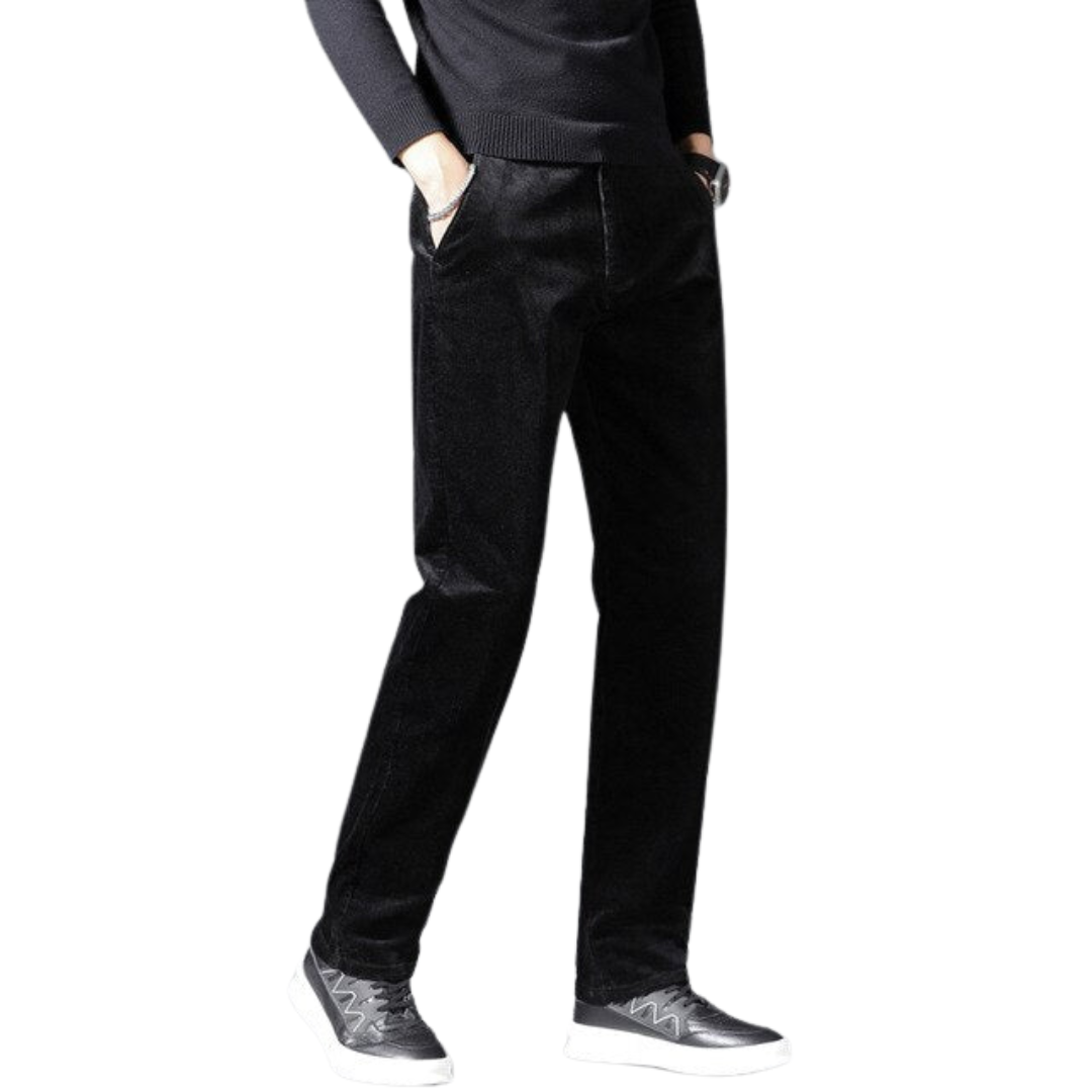 Rowan | Medium Waist Corduroy Trousers