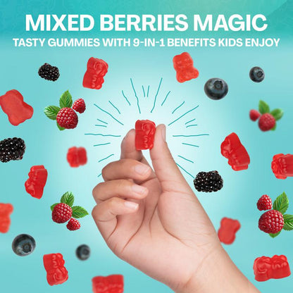 Olinaa® Kids Detox & Multivitamin Gummies (Heavy Metal Detox)