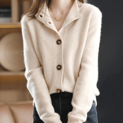 Ingrid | Chic Milan Button Cardigan