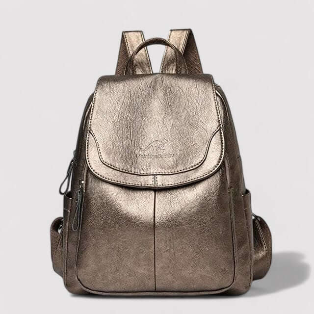 Talia | Luxe Faux Leather Backpack