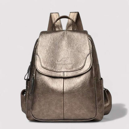 Talia | Luxe Faux Leather Backpack