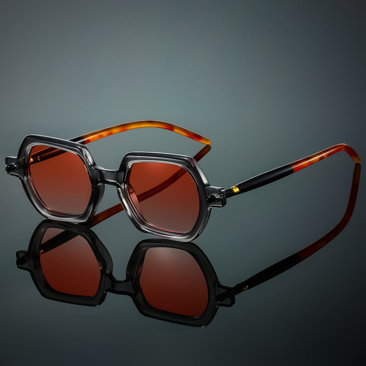 Freya | Geometric Retro Sunglasses