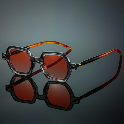 Freya | Geometric Retro Sunglasses