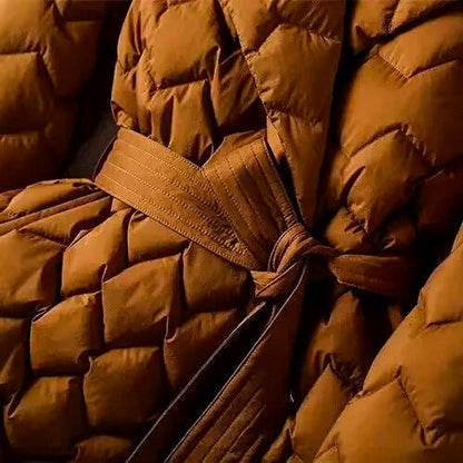 Freya | Quilted Down Coat