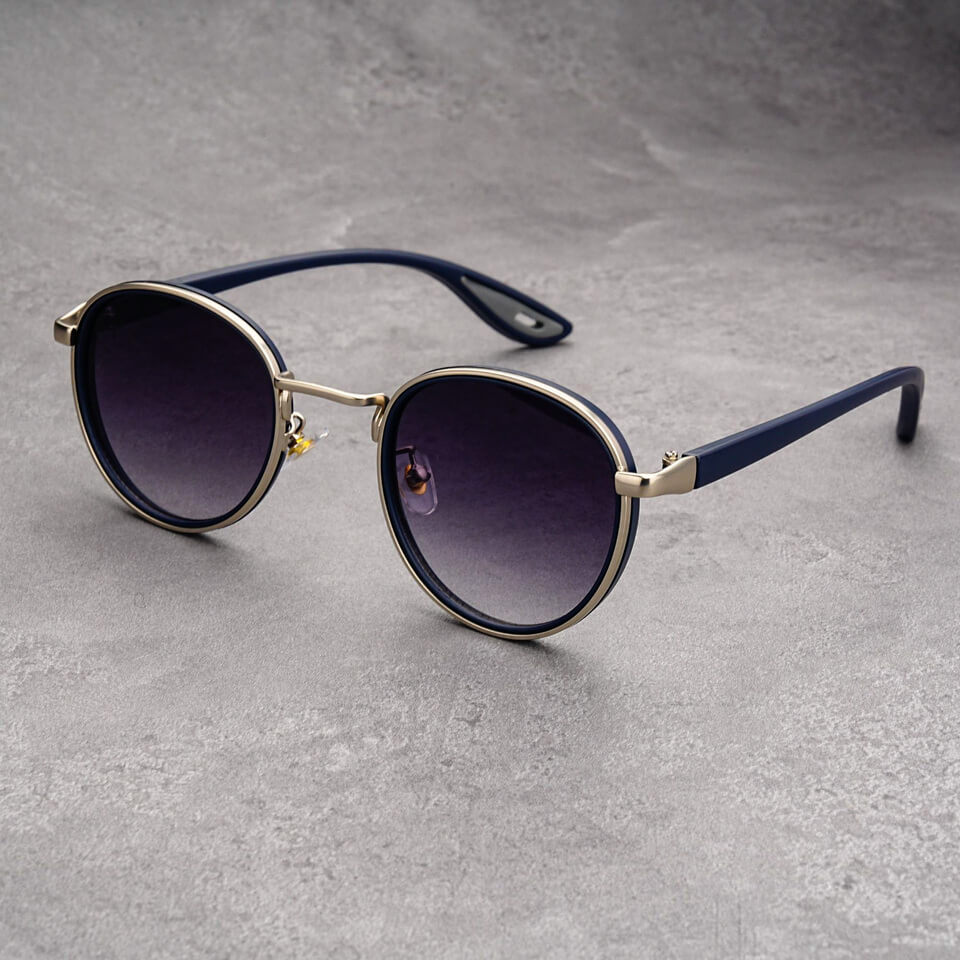 Mila | Round Retro Sunglasses