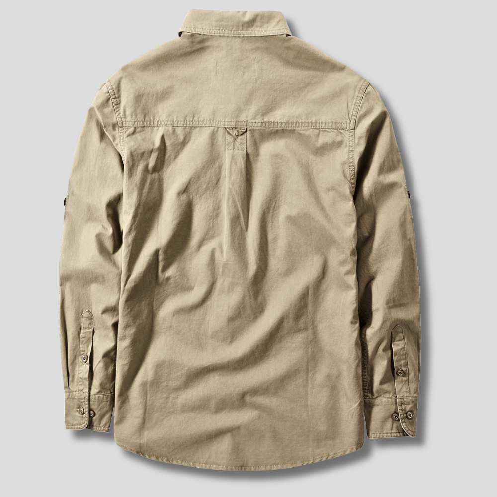 Sebastian | Chic Modern Cargo Shirt