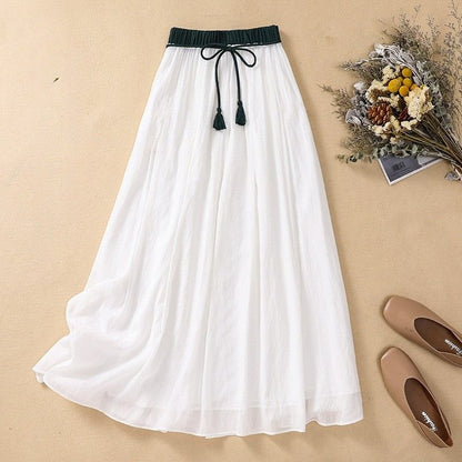 Esme | Elegant Long Summer Skirt