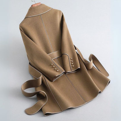 Paloma | Elegant Virgin Wool Trench Coat
