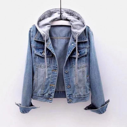 Esme | Elevated Denim Hooded Jacket
