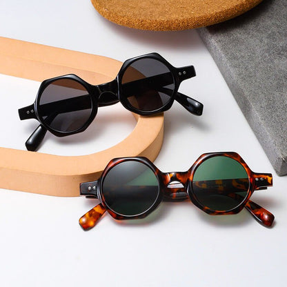 Vivienne | Octagonal Retro Sunglasses