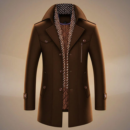 Julian | Timeless Virgin Wool Overcoat