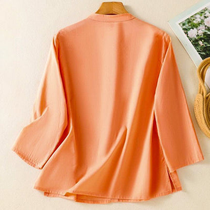 Vivienne | Elegant Satin Blouse
