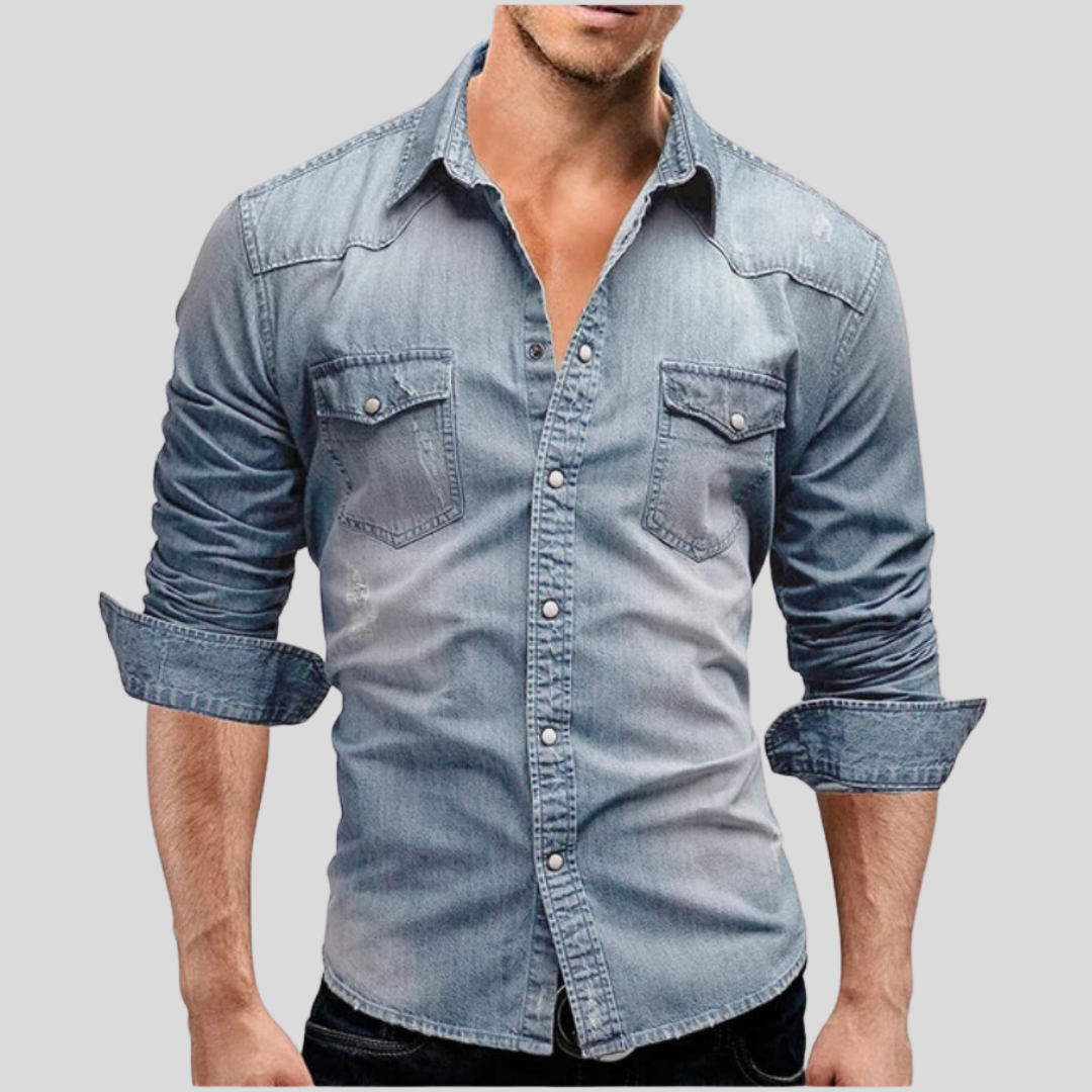 Callum | Contemporary Denim Shirt