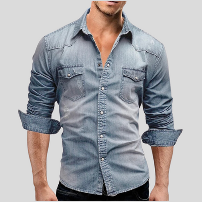 Callum | Contemporary Denim Shirt