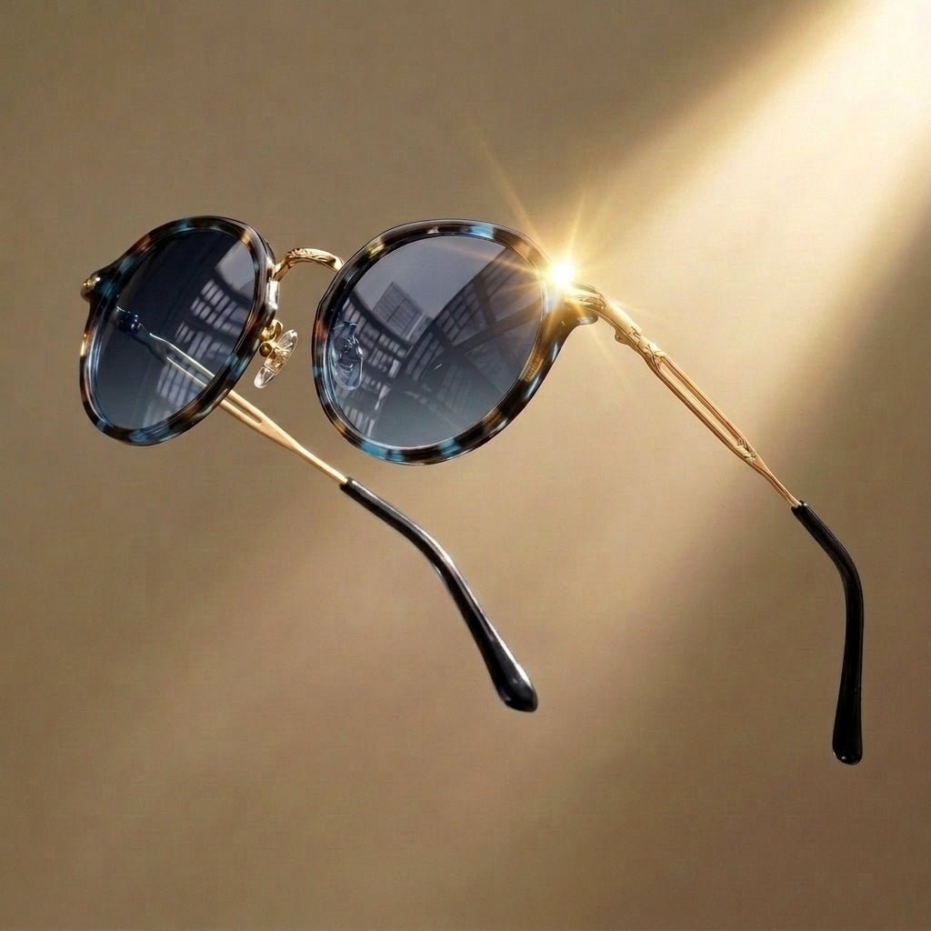 Esme | Round Retro Sunglasses