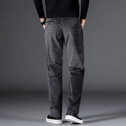 Rowan | Medium Waist Corduroy Trousers