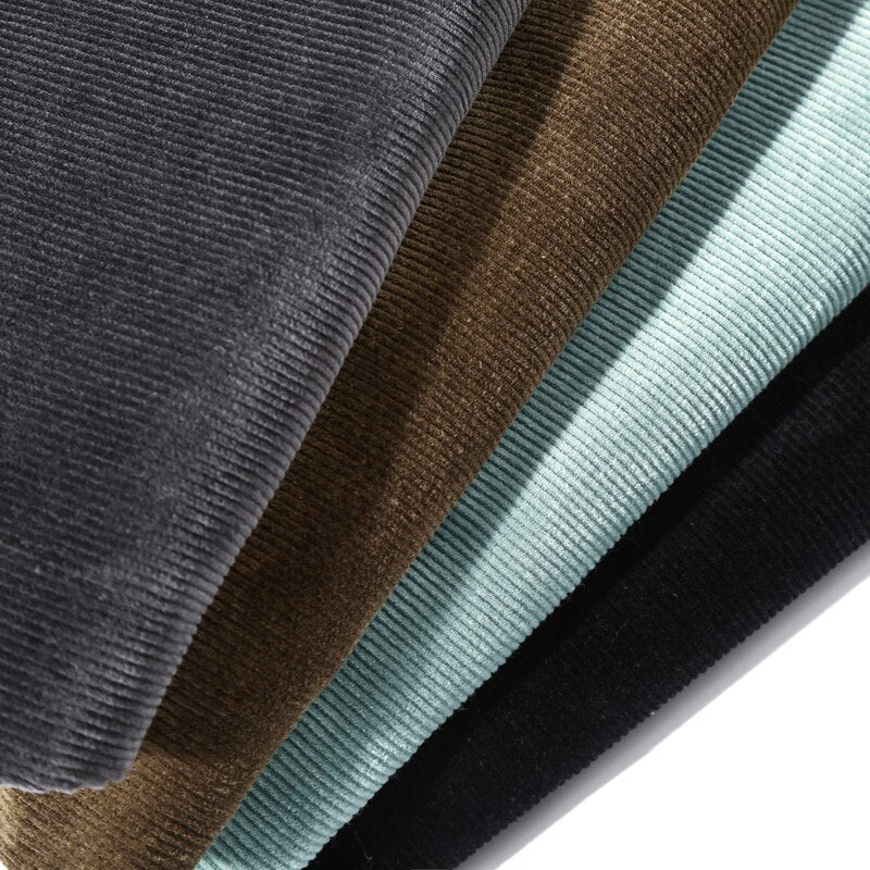 Rowan | Medium Waist Corduroy Trousers
