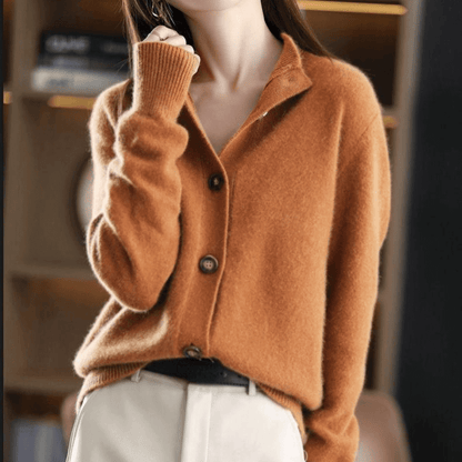 Ingrid | Chic Milan Button Cardigan
